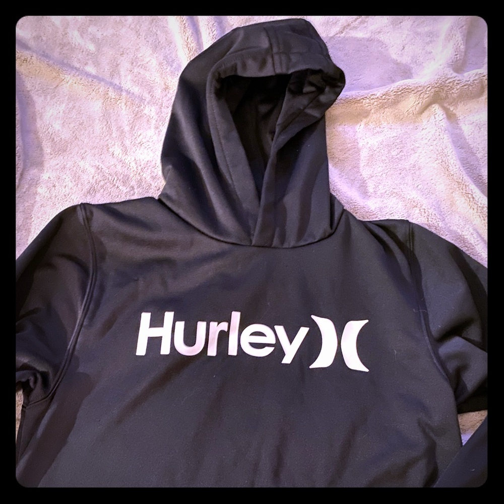 Boys Hurley hoodie. Size medium 💕